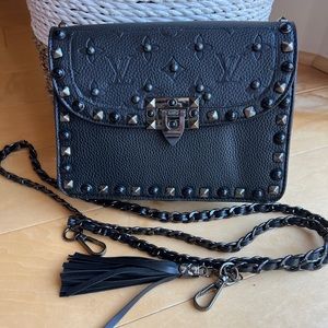 Repurposed Louis Vuitton cross body